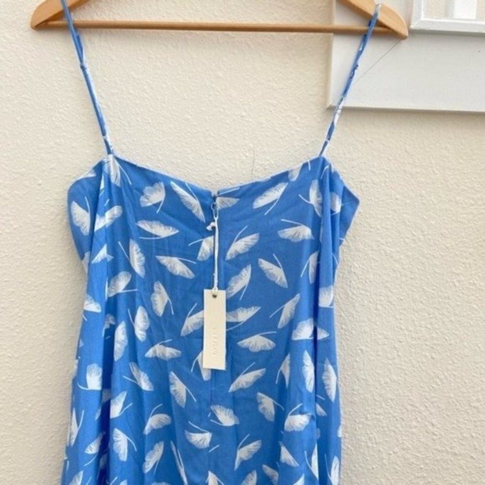 Anthropologie Capulet NWT Anabella Midi Dress In Ginkgo Size Small - Picture 9 of 15